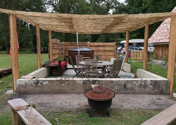 בקתה La Bergerie Allons (Lot-et-Garonne)